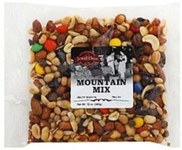 Jewel Osco Mountain Mix Trail Mix 12 oz, Nutrition Information Innit