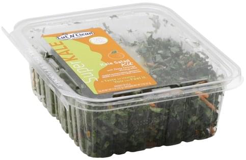Cut N Clean with Zesty Orange Vinaigrette Rainbow Kale Salad Kit - 1 ea