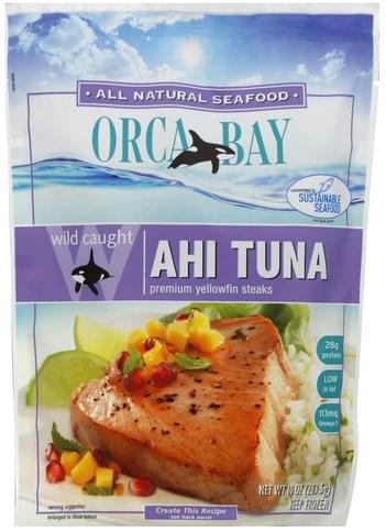 Orca Bay Seafoods Wild Caught Ahi Tuna - 10 oz