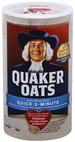 Quaker Quick 1-Minute Oatmeal - 18 oz