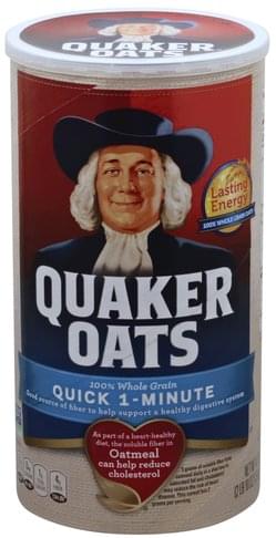 Quaker Quick 1-Minute Oatmeal - 42 oz