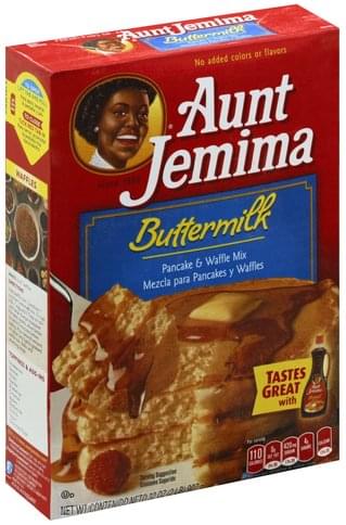 Aunt Jemima Buttermilk Pancake & Waffle Mix - 32 oz, Nutrition