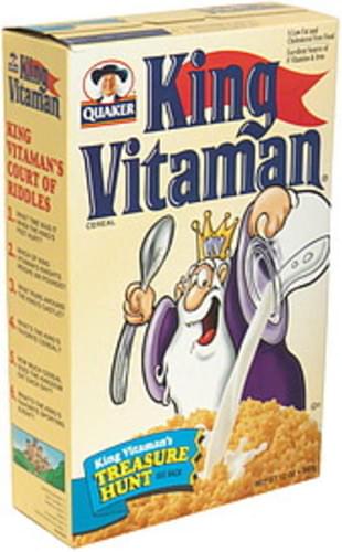 King Vitaman Cereal - 12 oz, Nutrition Information | Innit