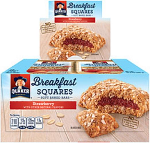 Quaker Breakfast Squares Strawberry Soft Baked Bars Quaker Breakfast