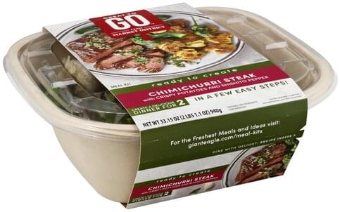 Great To Go Chimichurri Steak, with Crispy Potatoes and Shishito Pepper Meal Kit - 33.15 oz