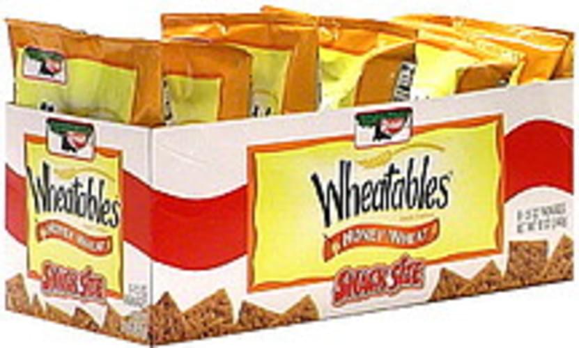 Wheatables Honey Wheat Snack Size Crackers 8 ea, Nutrition