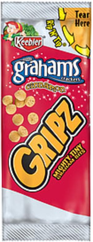 Keebler Gripz Cinnamon Keebler Gripz Cinnamon Graham Crackers - 0