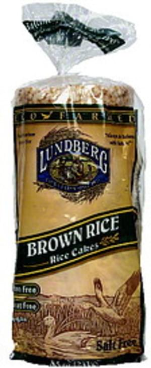 Lundberg Family Farms Eco Farmed Brown 13 Ct Rice Cakes - 12 pkg