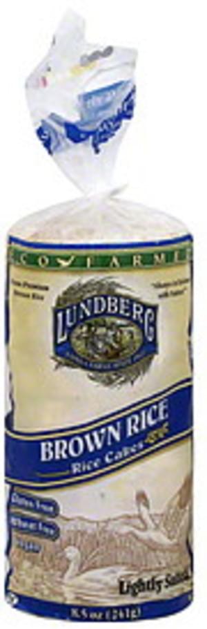 Lundberg Family Farms Eco Farmed Brown 13 Ct Rice Cakes - 12 pkg
