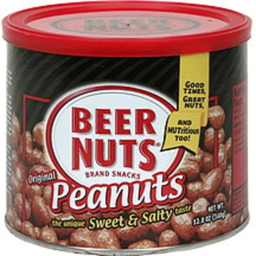 Beer Nuts Original 12 Oz Peanuts 12 pkg, Nutrition Information Innit