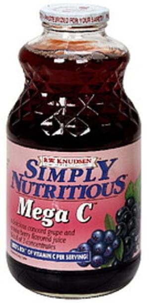 R.w. Knudsen 100% Juice Simply Nutritious Mega C 32 Oz - 6 pkg
