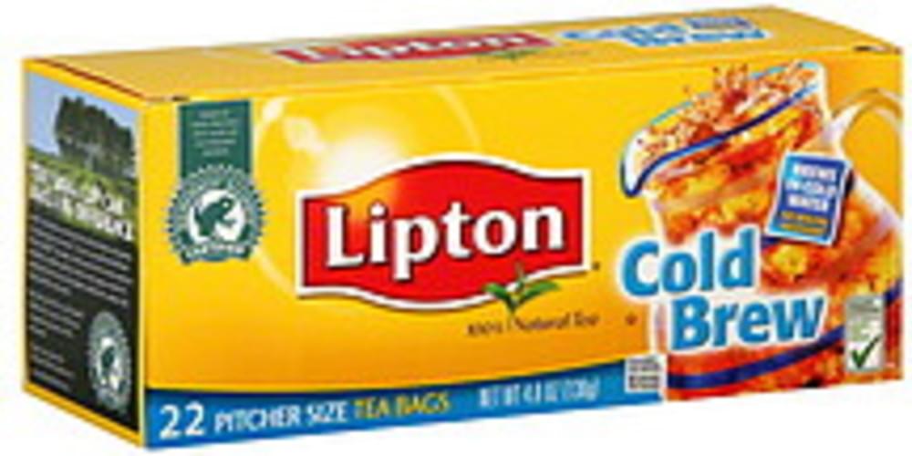 Lipton Tea Cold Brew 4.8 Oz 12 pkg, Nutrition Information Innit