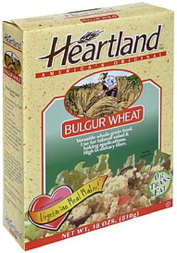 Heartland Bulgar Wheat All Natural 18 Oz Hot Cereal - 6 pkg