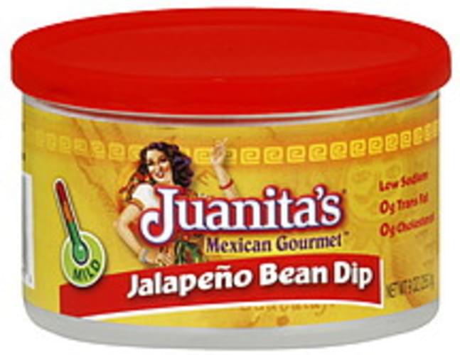 Juanita's Foods Mild Jalapeno Bean Dip Pk of 12 Dip - 9 oz
