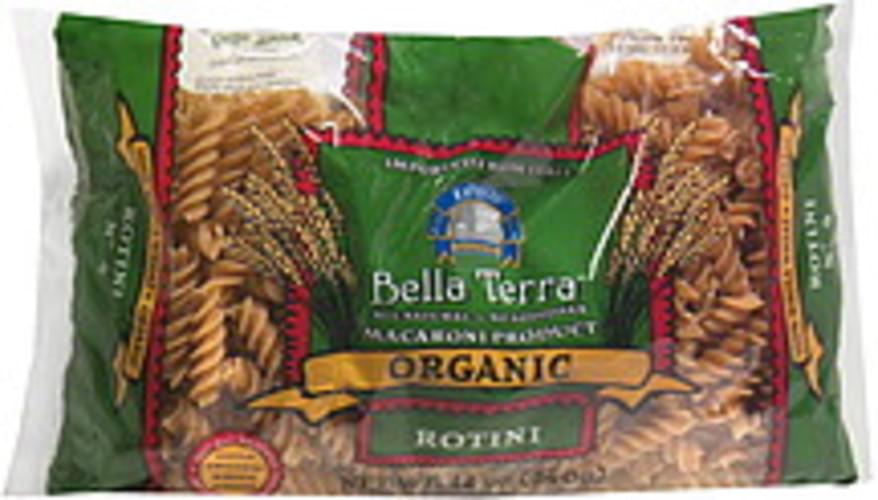 Bella Terra Organic Rotini 12 Oz Pasta - 12 pkg