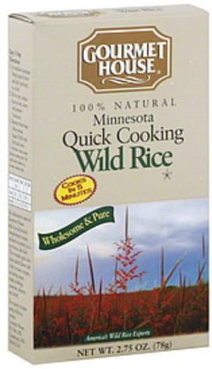 Gourmet House Wuick Cooking Wild 2.75 Oz Rice - 6 pkg