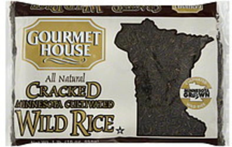 Gourmet House Cracked Minnesota Cultivated 1 Lb Wild Rice - 12 pkg