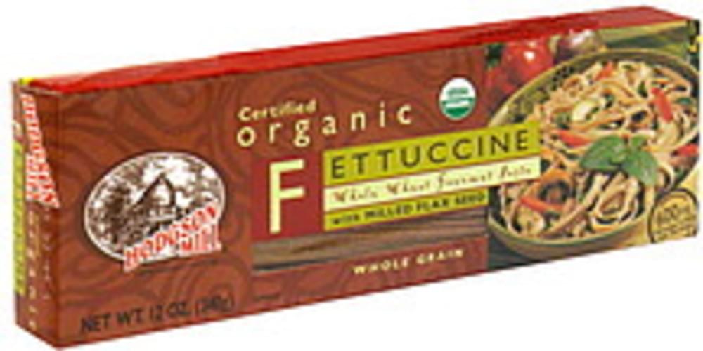 Hodgson Mill Organic Whole Wheat Fettuccine W/ Milled Flax Seed 12 Oz Pasta - 12