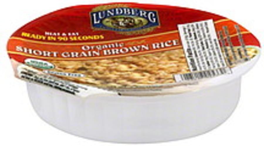 Lundberg Family Farms Short Grain Brown 7.4 Oz Rice - 12 pkg