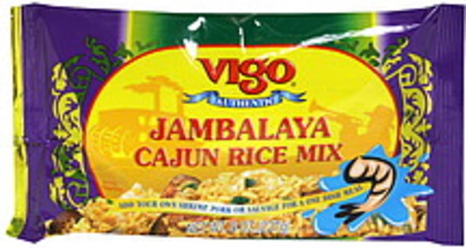 Vigo Cajun Rice Mix 8 Oz Jambalaya 12 pkg, Nutrition Information Innit
