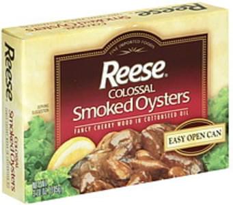 Reese Oysters Colossal Smoked 3.70 Oz