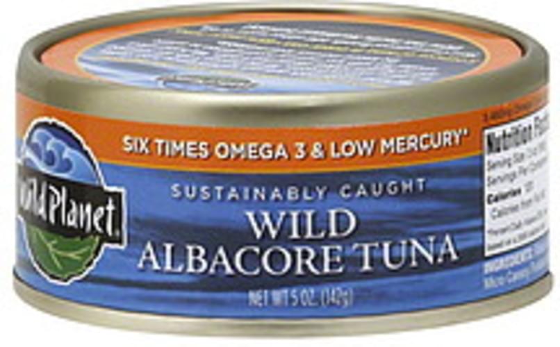 Wild Tuna Wild Albacore 5 Oz 6 pkg, Nutrition Information Innit