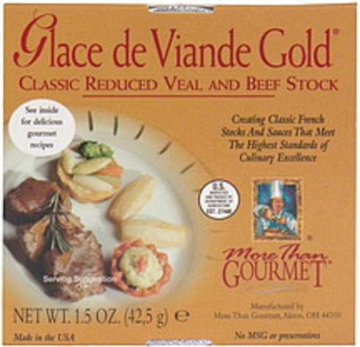 More than Gourmet Classic Reduced Veal & Beef 1.5 Oz Stock 12 pkg