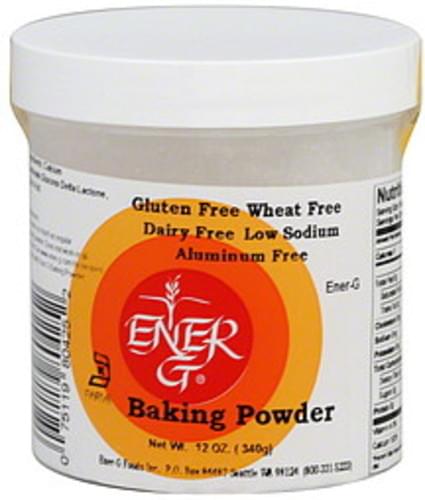 Ener-g 7 Oz Baking Powder - 6 pkg