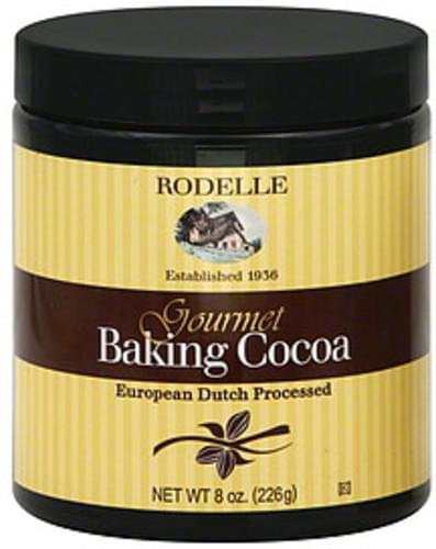 Rodelle Gourmet 8 Oz Baking Cocoa - 6 pkg