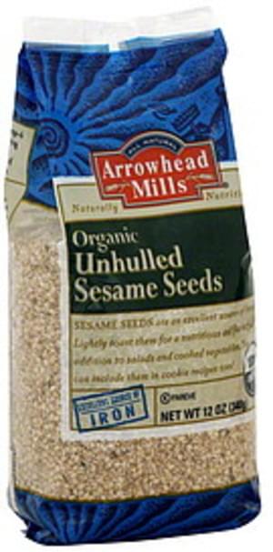Arrowhead Mills Organic Unhulled 12 Oz Sesame Seeds - 12 pkg