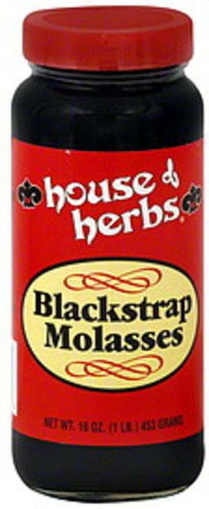 House Of Herbs Blackstrap 16 Oz Molasses - 12 pkg