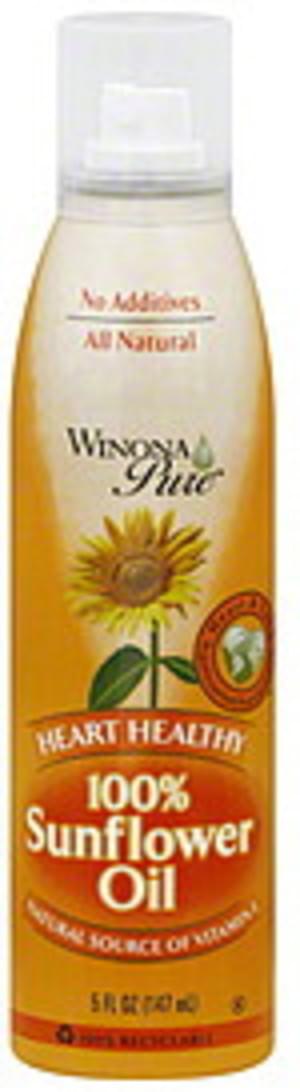 Winona Pure Sunflower 5 Oz Oil - 12 pkg