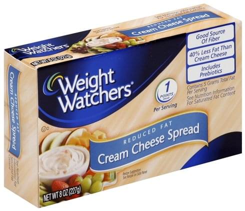 Weight Watchers Reduced Fat Cream Cheese Spread - 8 oz