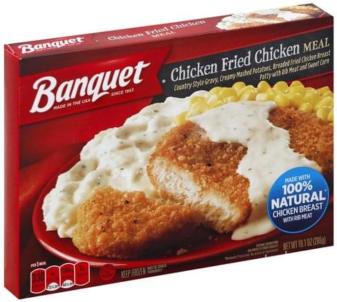 Banquet Chicken Fried Chicken Meal - 10.1 oz, Nutrition Information | Innit