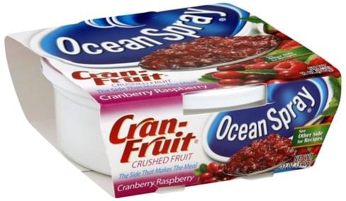 ocean spray crushed fruit cranberry raspberry innit oz fruits
