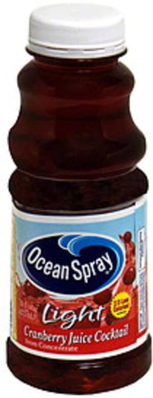 ocean spray light cranberry juice ingredients