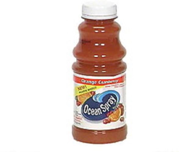 Ocean Spray Orange Cranberry Juice Drink Orange Cranberry 16 oz