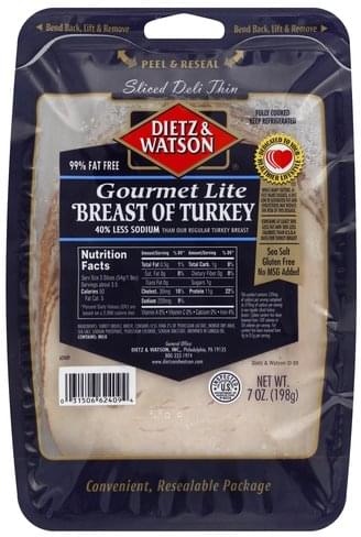 watson dietz gourmet lite breast turkey innit oz poultry search