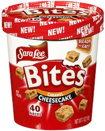 Sara Lee Caramel Cheesecake Bites - 7 oz, Nutrition Information | Innit