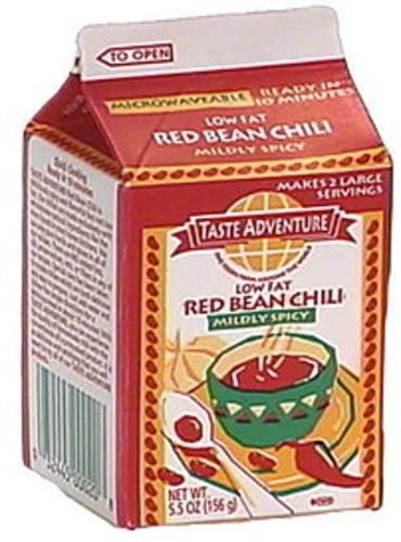 Taste Adventure Red Bean Chili, Mildly Spicy - 5.5 oz
