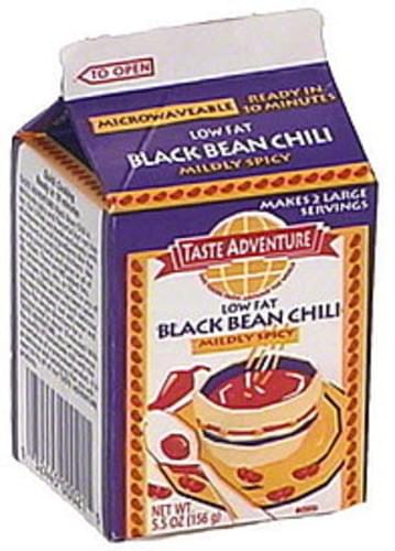Taste Adventure Black Bean Chili, Mildly Spicy - 5.5 oz