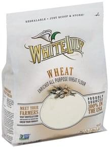 White Lily Wheat, Enriched All Purpose Flour - 4 lb, Nutrition