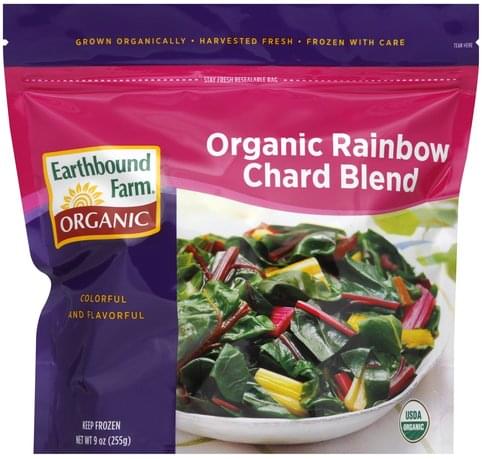 Earthbound Farm Organic Rainbow Chard Blend 9 Oz Nutrition Information Innit