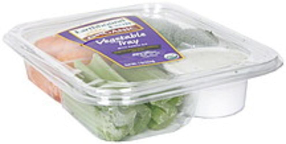 Earthbound Farm with Ranch Dip Vegetable Tray 1 lb, Nutrition