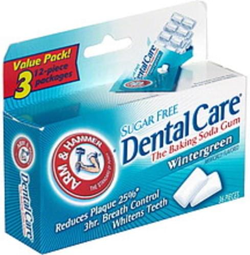 Arm Hammer Sugar Free Wintergreen Baking Soda Gum 36 Ea Nutrition arm-hammer-sugar-free-wintergreen-baking-soda-gum-36-ea-nutrition