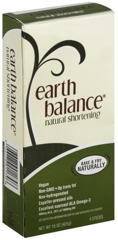 Earth Balance Natural Shortening - 4 ea