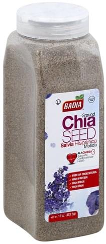 Badia Ground Chia Seed - 16 oz