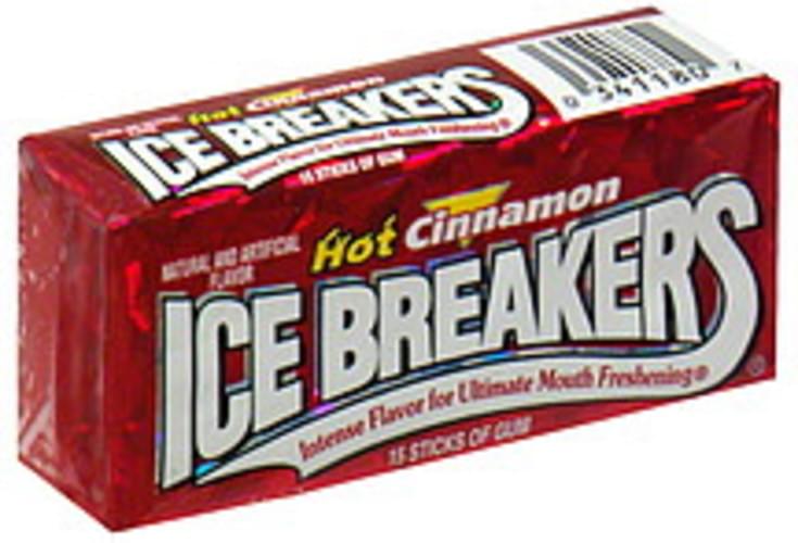 Ice Breakers Hot Cinnamon Gum - 15 ea, Nutrition ...