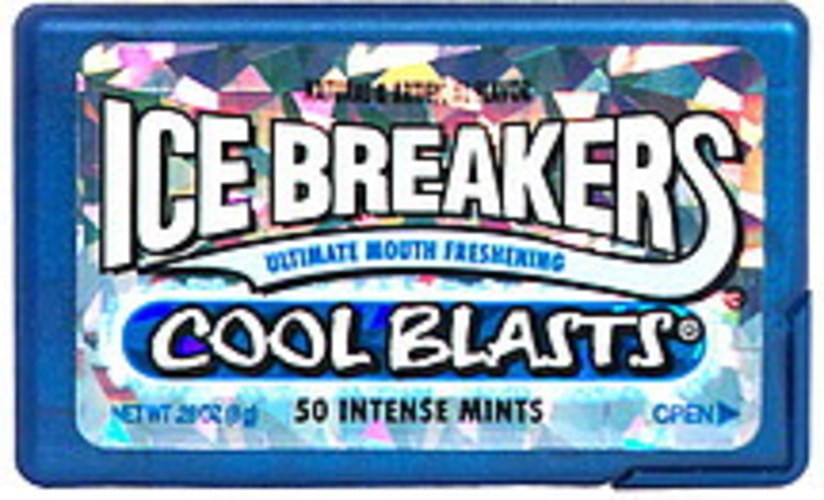 Ice Breakers Cool Blast Mints 50 ea, Nutrition Information Innit