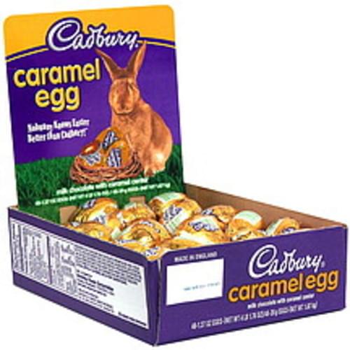 Cadbury Easter Caramel Egg 48 ea, Nutrition Information Innit